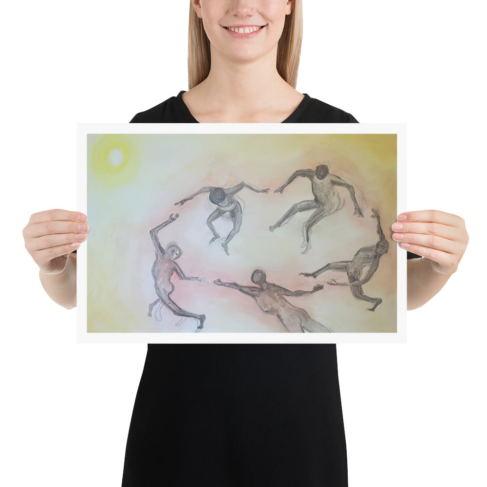 'Dance' Rolled Poster